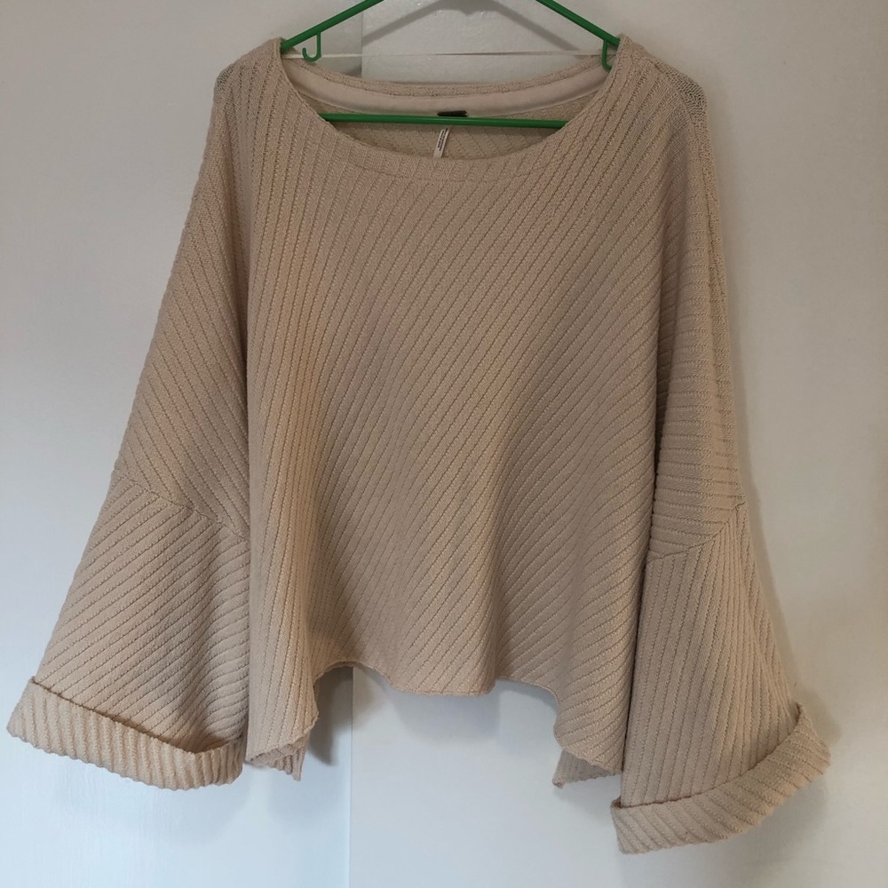 Free People Drop Sleeve Sweater